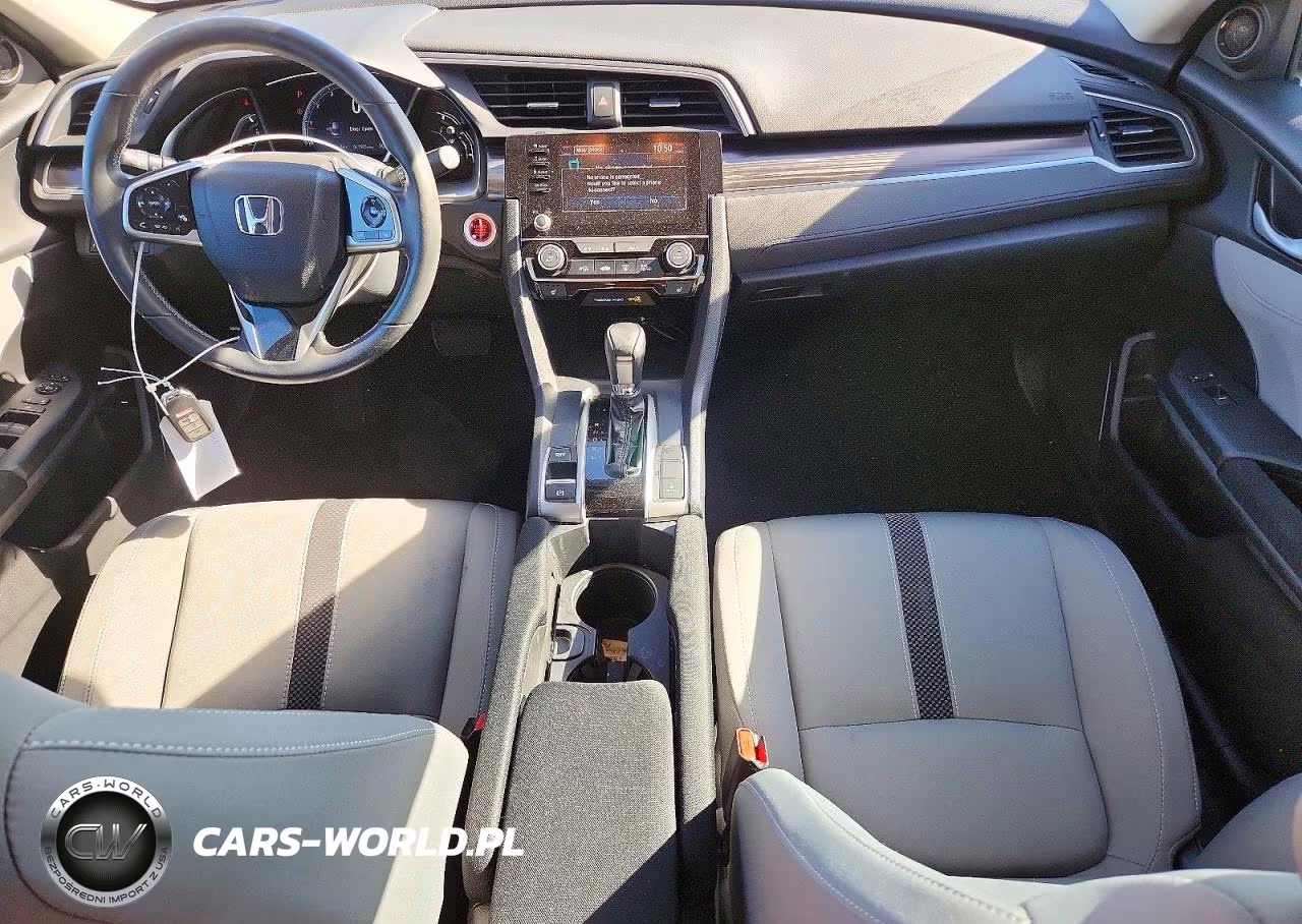 2020 Honda Civic Ex VIN:19XFC1F38LE219504 - 8
