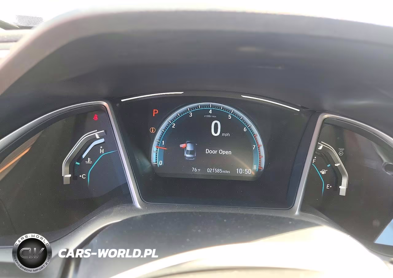2020 Honda Civic Ex VIN:19XFC1F38LE219504 - 9