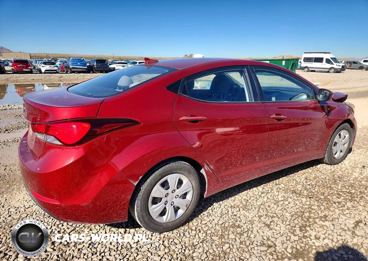 2016 Hyundai Elantra Se VIN:5NPDH4AE4GH721849 - 3