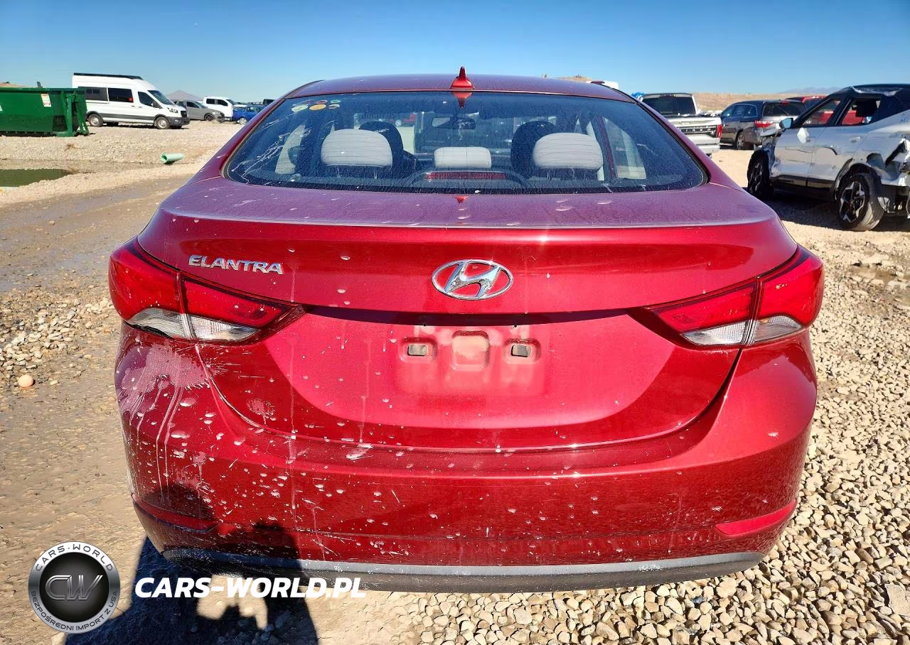 2016 Hyundai Elantra Se VIN:5NPDH4AE4GH721849 - 6