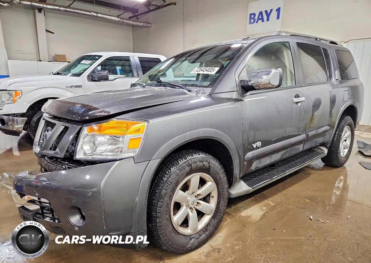 2008 Nissan Armada Se Ffv VIN:5N1BA08C58N601600 - 1