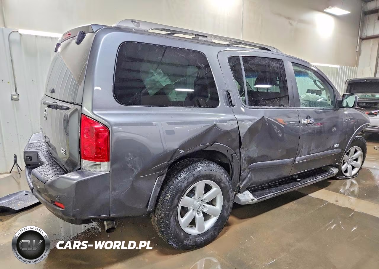 2008 Nissan Armada Se Ffv VIN:5N1BA08C58N601600 - 3
