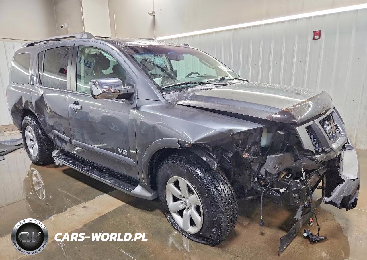 2008 Nissan Armada Se Ffv VIN:5N1BA08C58N601600 - 4