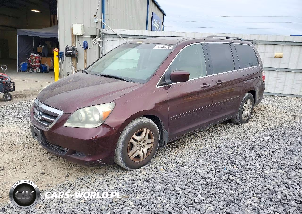 2007 Honda Odyssey Exl VIN:5FNRL38767B044551 - 1
