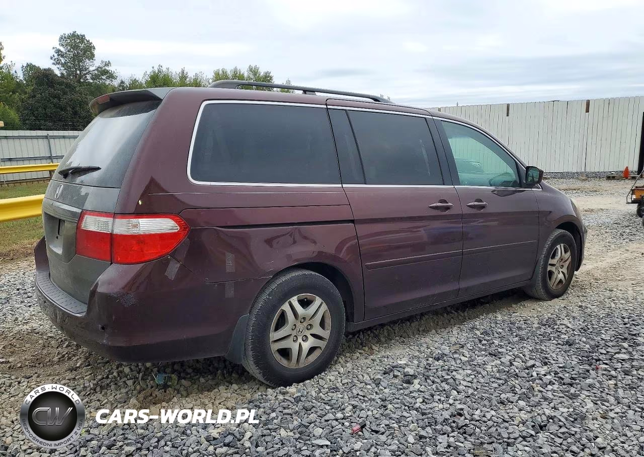 2007 Honda Odyssey Exl VIN:5FNRL38767B044551 - 3