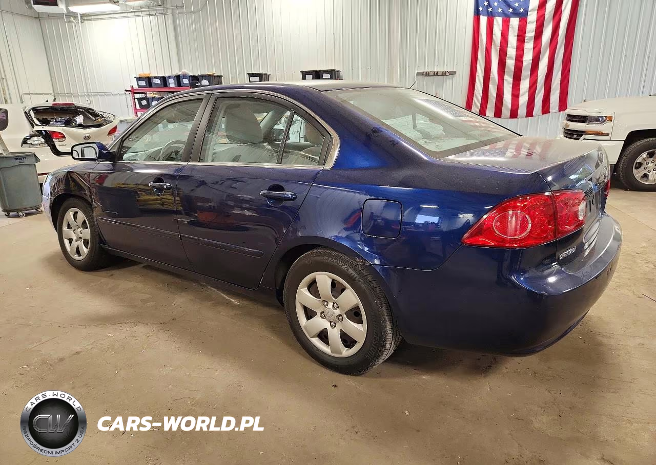 2008 Kia Optima Lx VIN:KNAGE123385217082 - 2