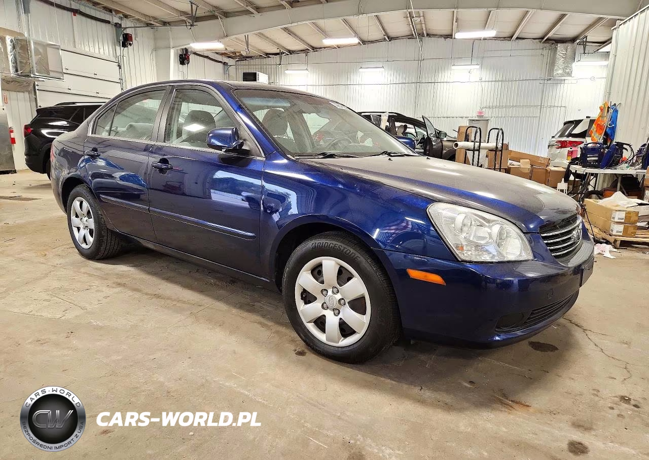2008 Kia Optima Lx VIN:KNAGE123385217082 - 4