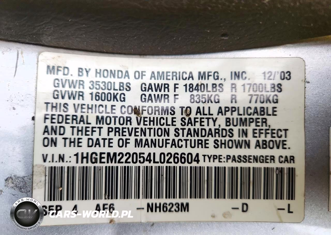 2004 Honda Civic Ex VIN:1HGEM22054L026604 - 13