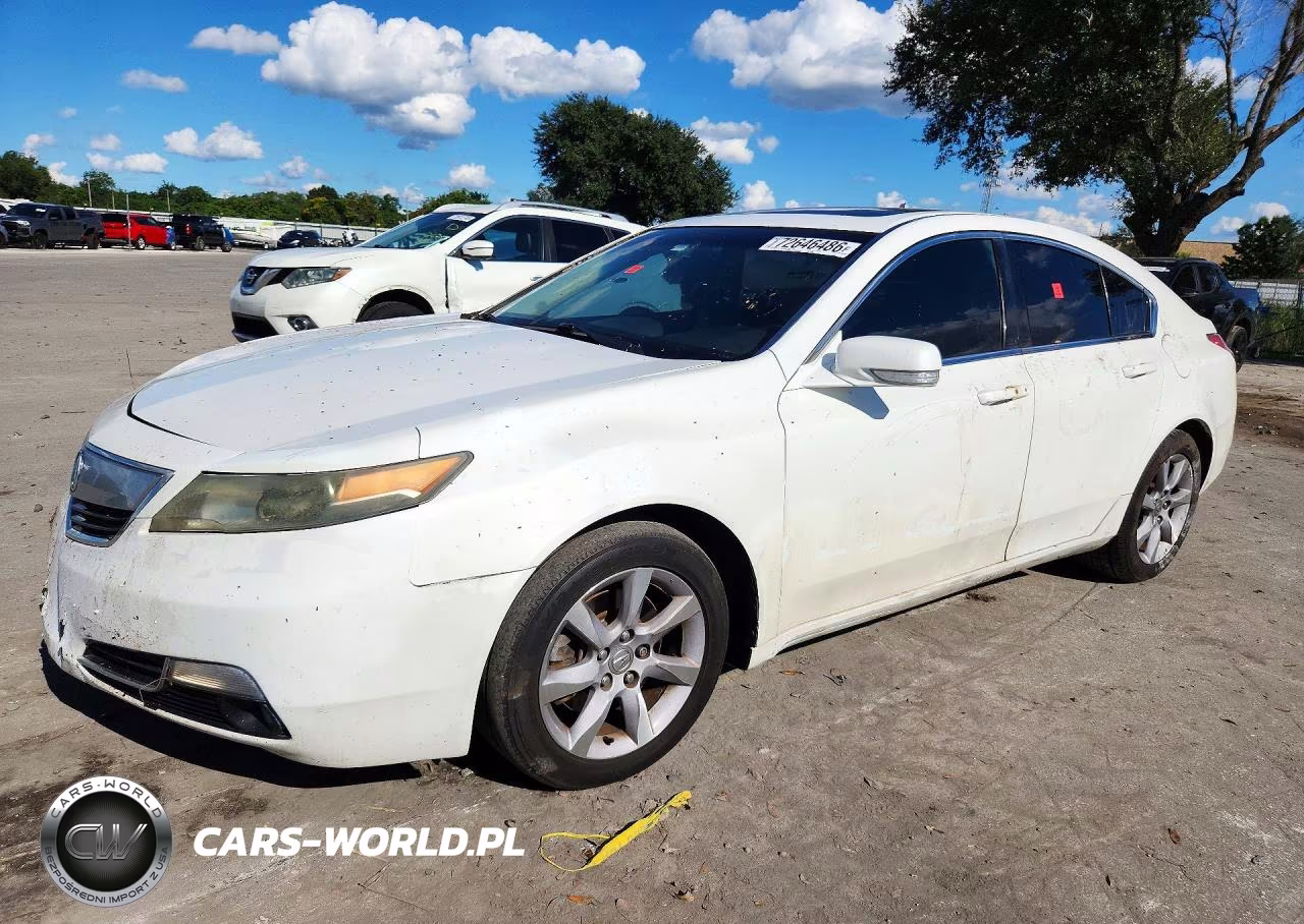 2012 Acura Tl VIN:19UUA8F52CA035896 - 1