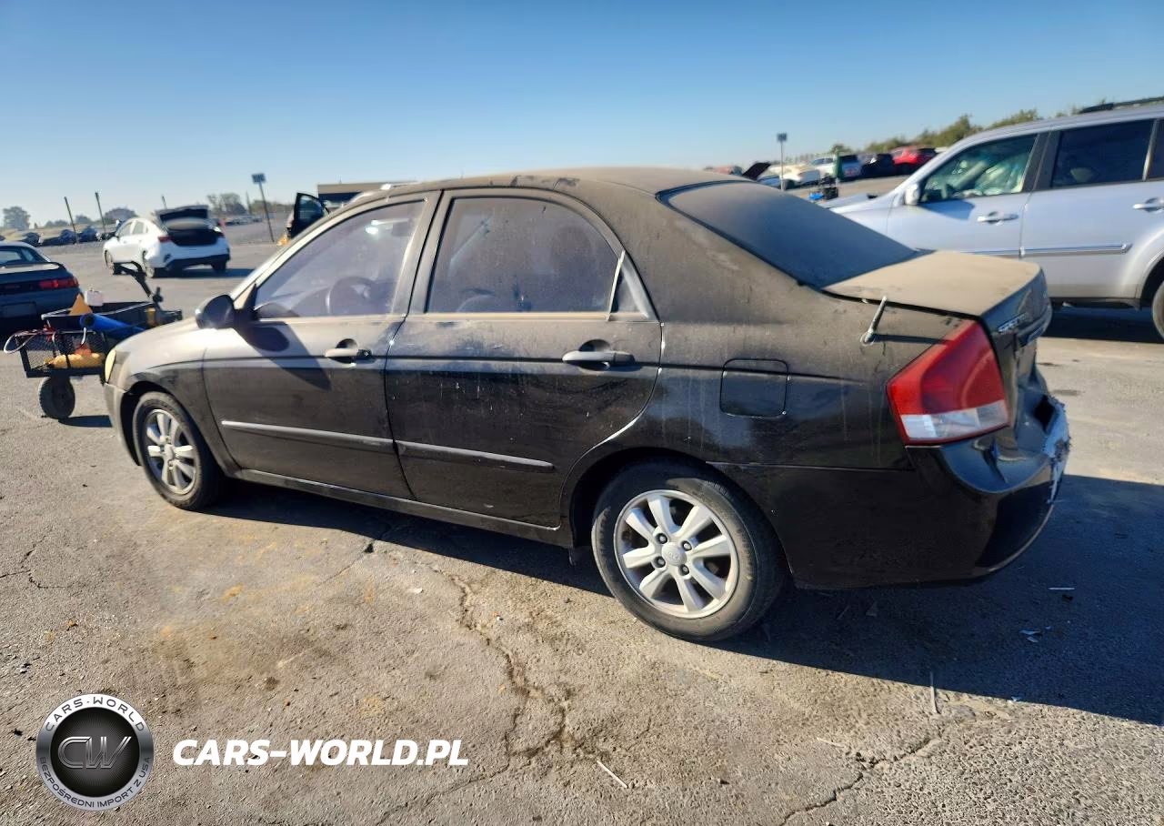 2009 Kia Spectra Lx VIN:KNAFE221795624565 - 2