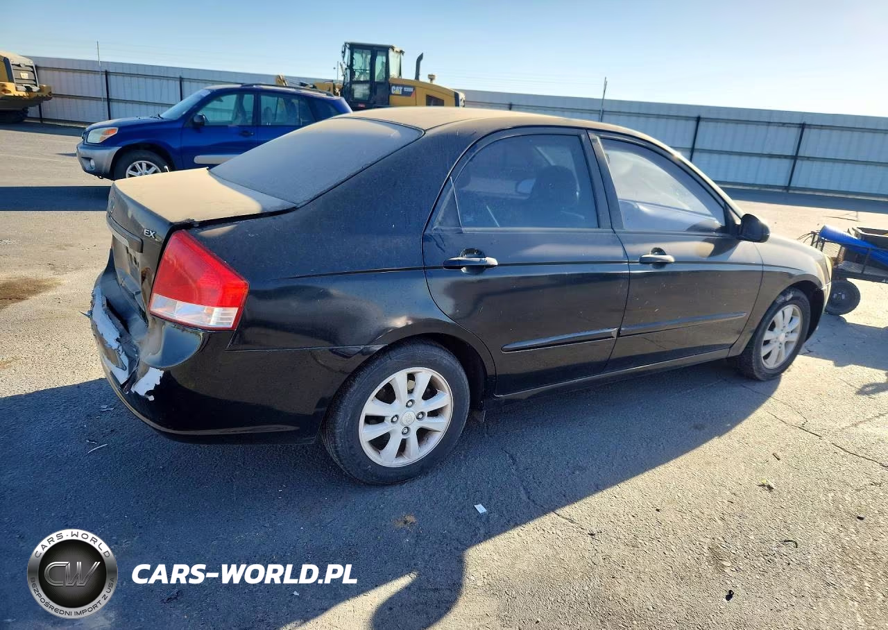2009 Kia Spectra Lx VIN:KNAFE221795624565 - 3