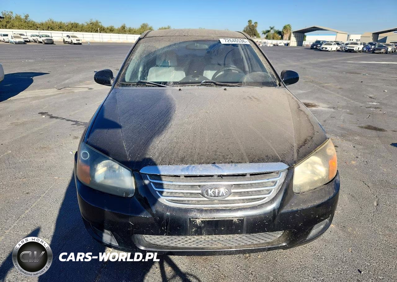 2009 Kia Spectra Lx VIN:KNAFE221795624565 - 5