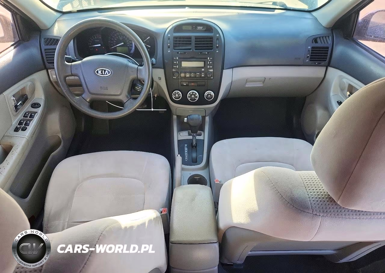 2009 Kia Spectra Lx VIN:KNAFE221795624565 - 8