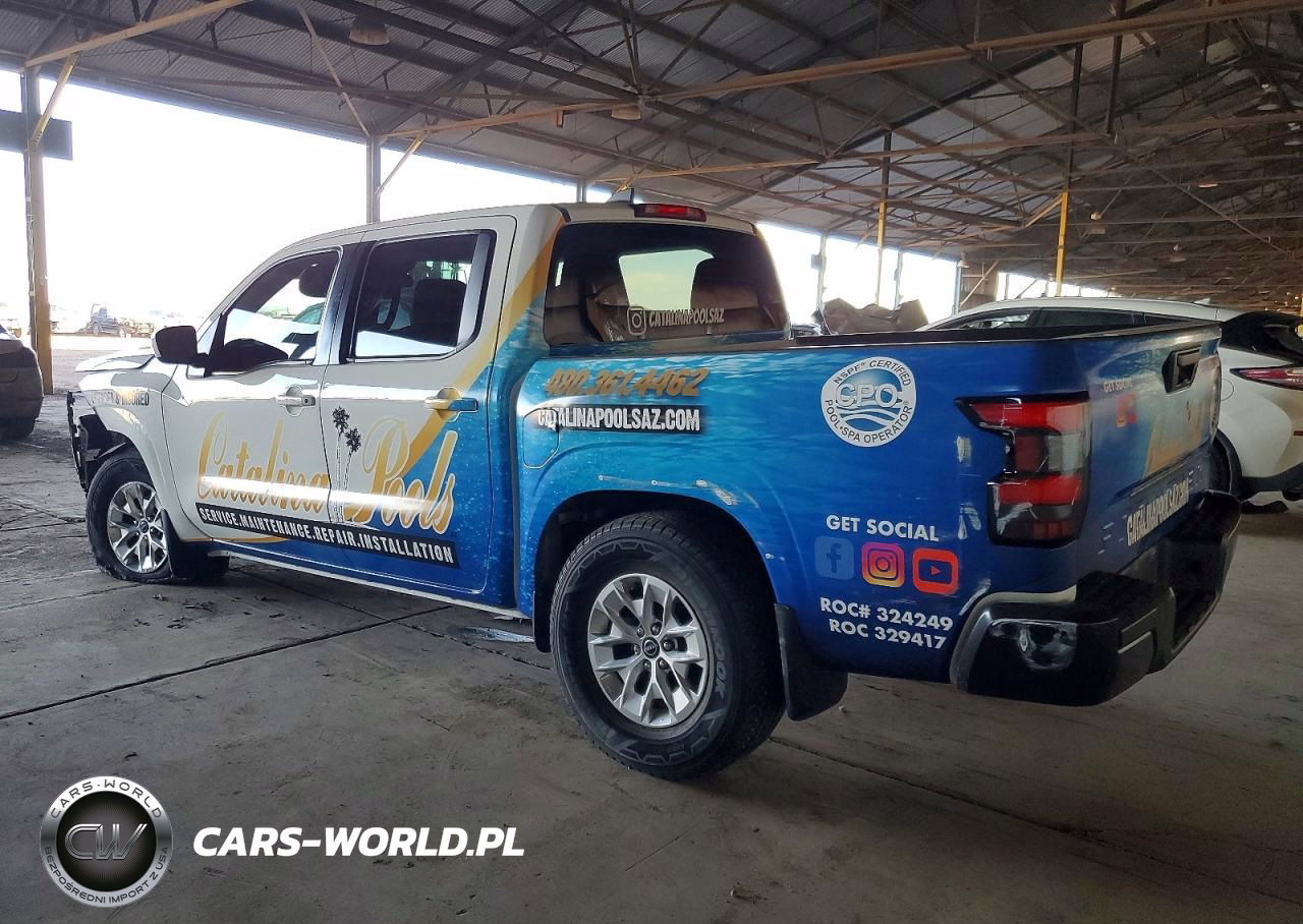 2024 Nissan Frontier S VIN:1N6ED1EJ5RN615870 - 2