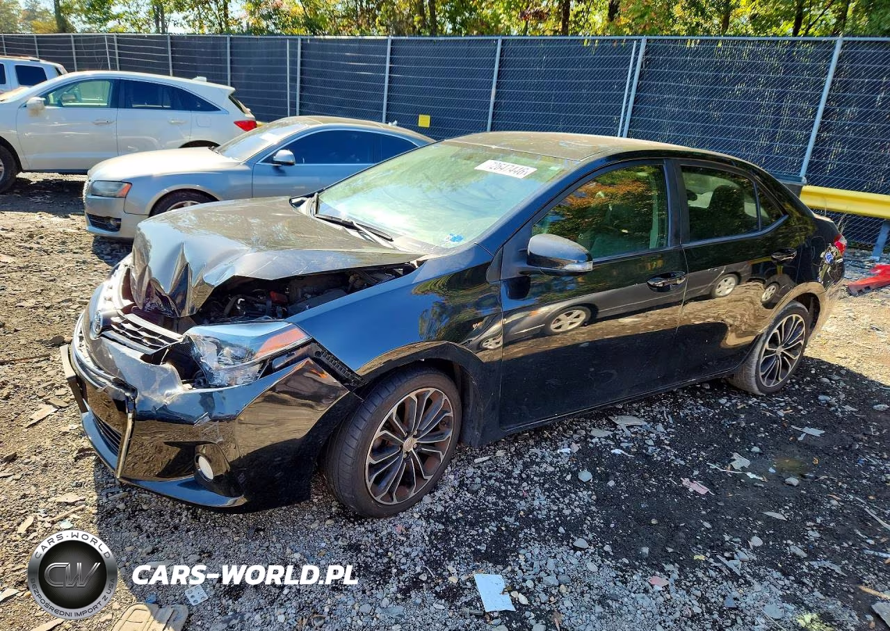2015 Toyota Corolla S Plus VIN:2T1BURHEXFC449198 - 1