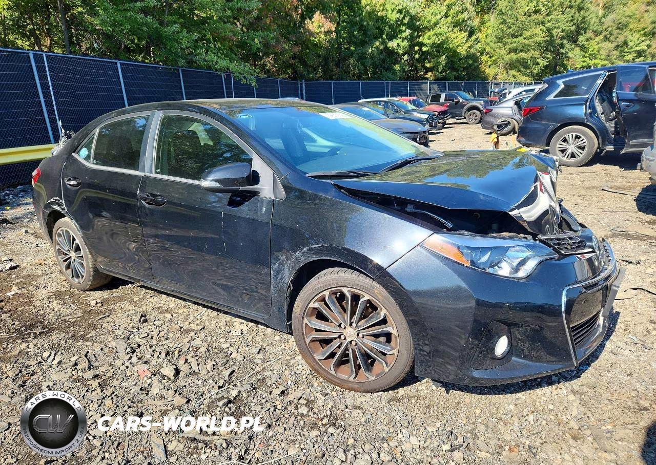 2015 Toyota Corolla S Plus VIN:2T1BURHEXFC449198 - 4