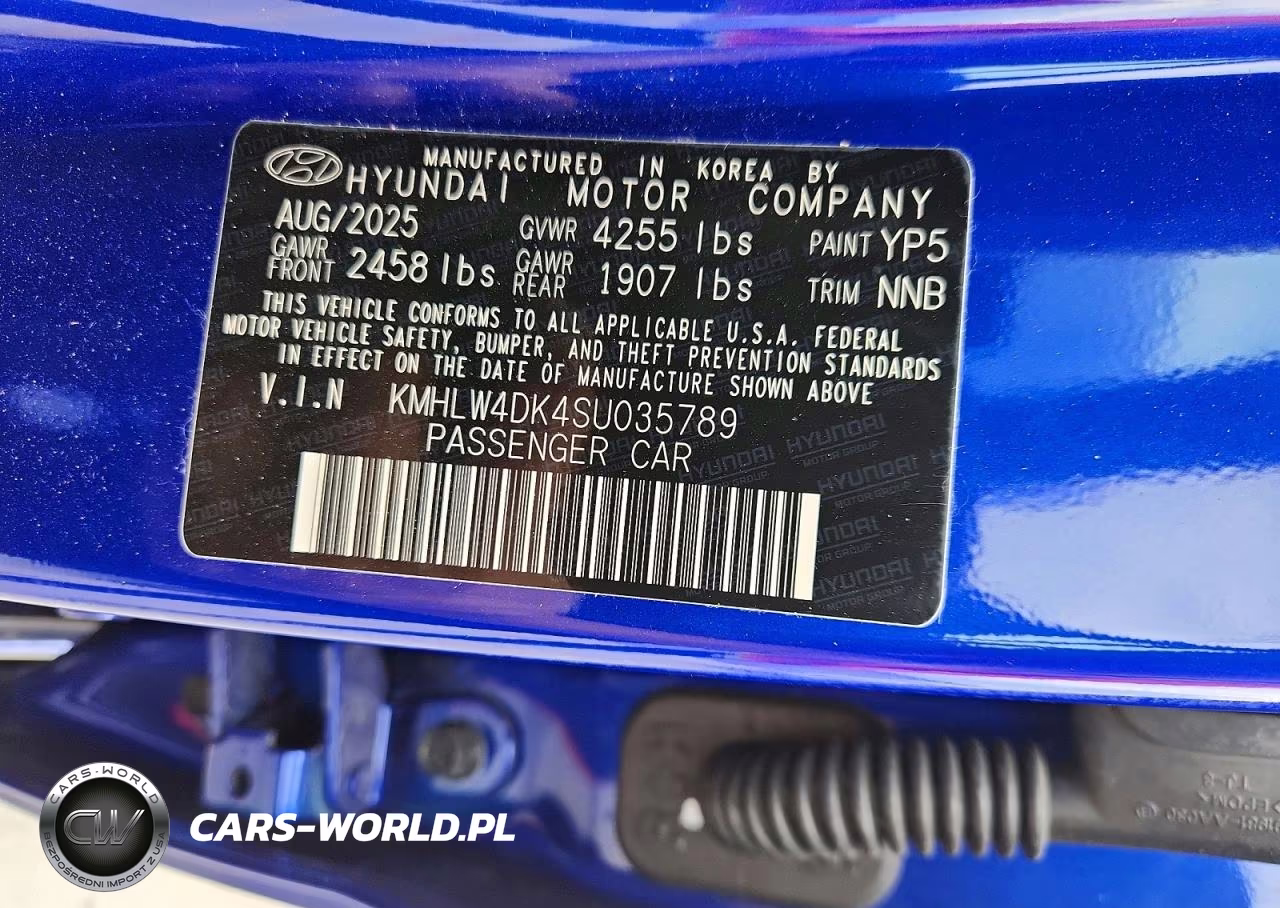 2025 Hyundai Elantra N Base VIN:KMHLW4DK4SU035789 - 12