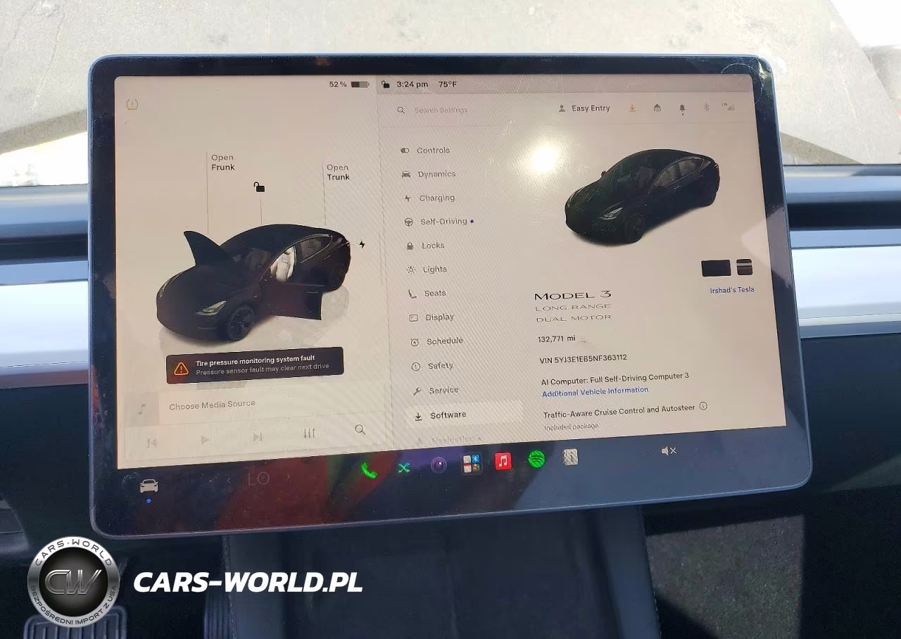 2022 Tesla Model 3 VIN:5YJ3E1EB5NF363112 - 9