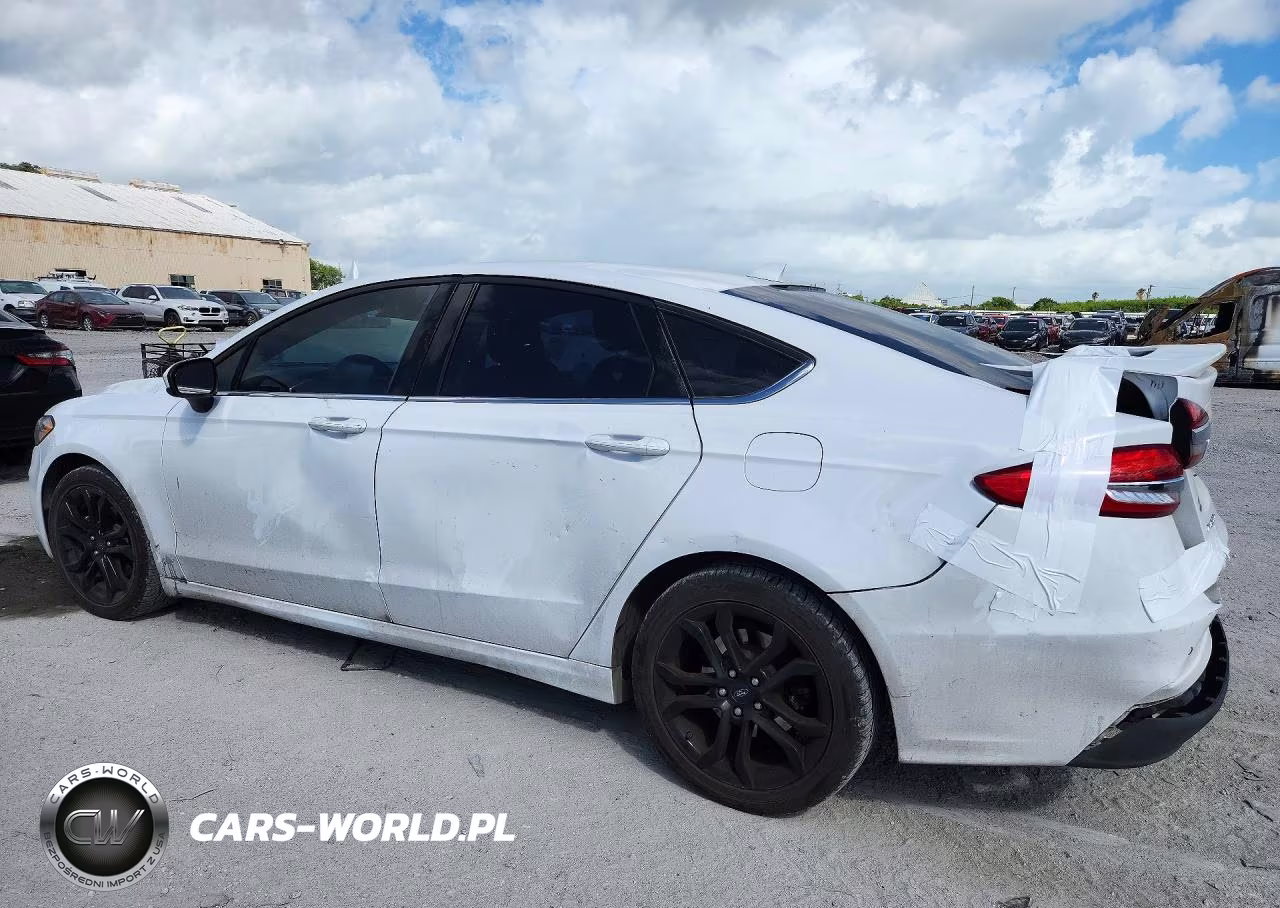 2019 Ford Fusion Se VIN:3FA6P0HD7KR215400 - 2