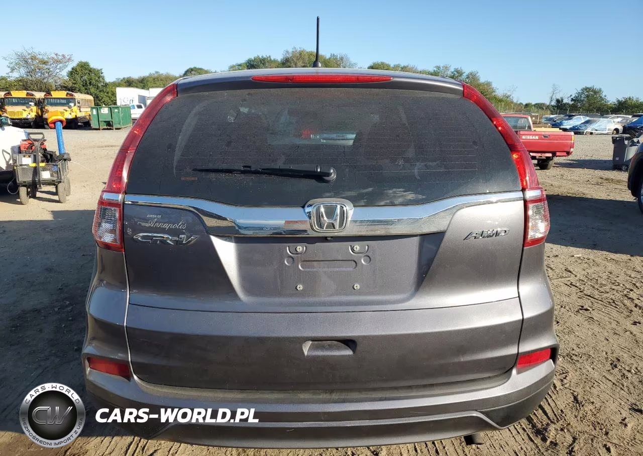 2016 Honda Cr-V Lx VIN:2HKRM4H39GH610400 - 6