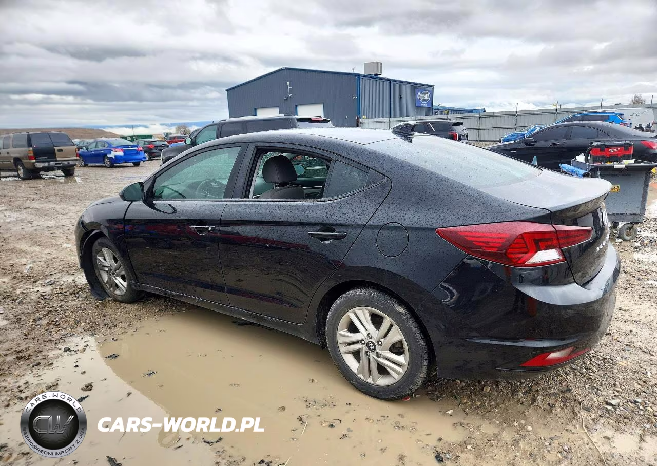 2019 Hyundai Elantra Sel VIN:KMHD84LF3KU838709 - 2