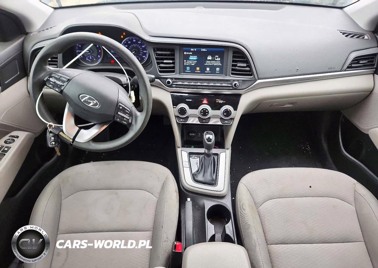 2019 Hyundai Elantra Sel VIN:KMHD84LF3KU838709 - 8