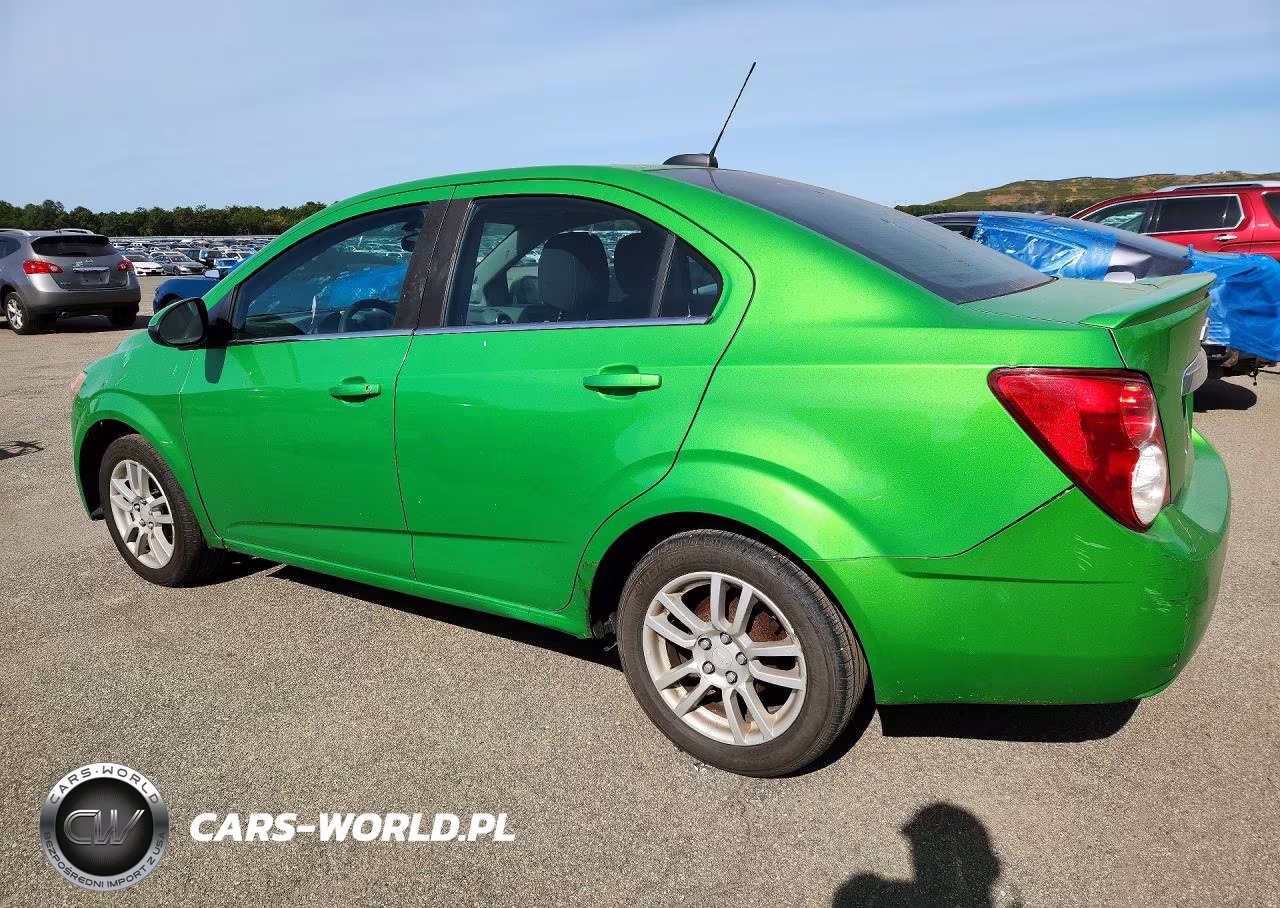 2015 Chevrolet Sonic Lt VIN:1G1JC5SB0F4161093 - 2