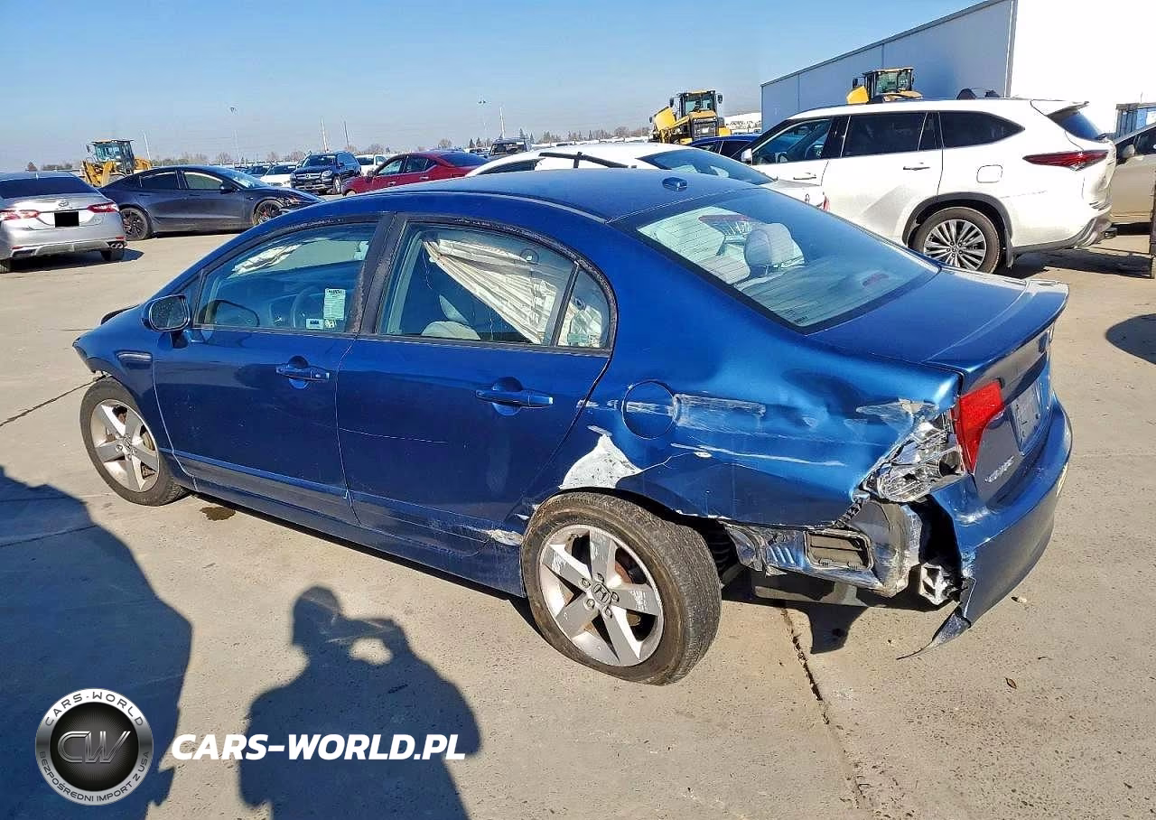 2008 Honda Civic Ex VIN:2HGFA16848H506160 - 2