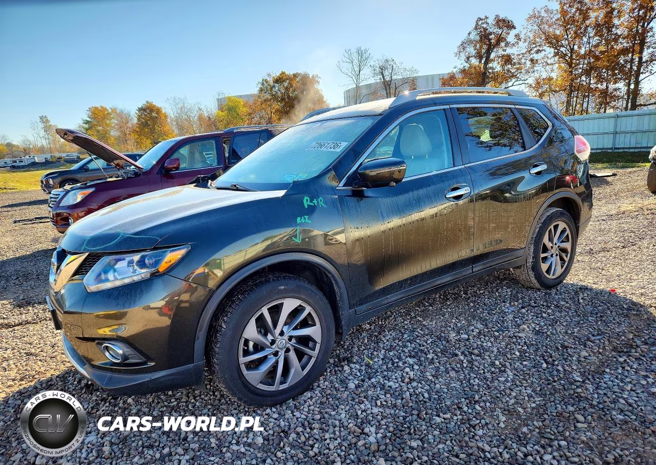2016 Nissan Rogue Sl VIN:5N1AT2MV7GC742509 - 1