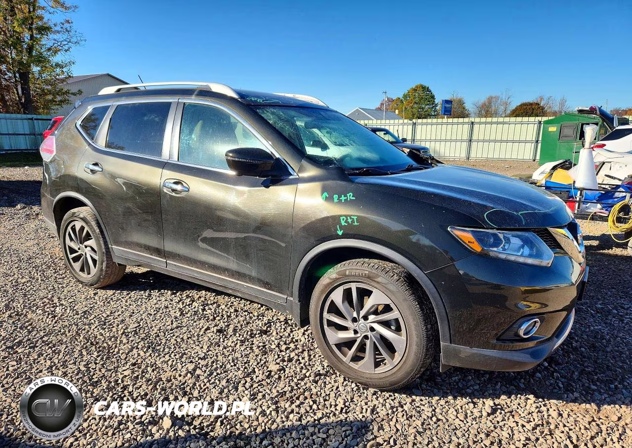 2016 Nissan Rogue Sl VIN:5N1AT2MV7GC742509 - 4