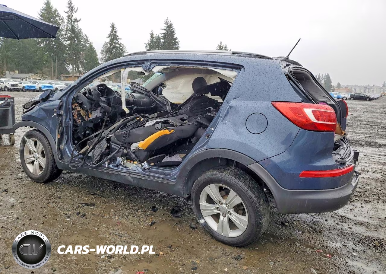 2011 Kia Sportage Lx VIN:KNDPB3A21B7031388 - 2