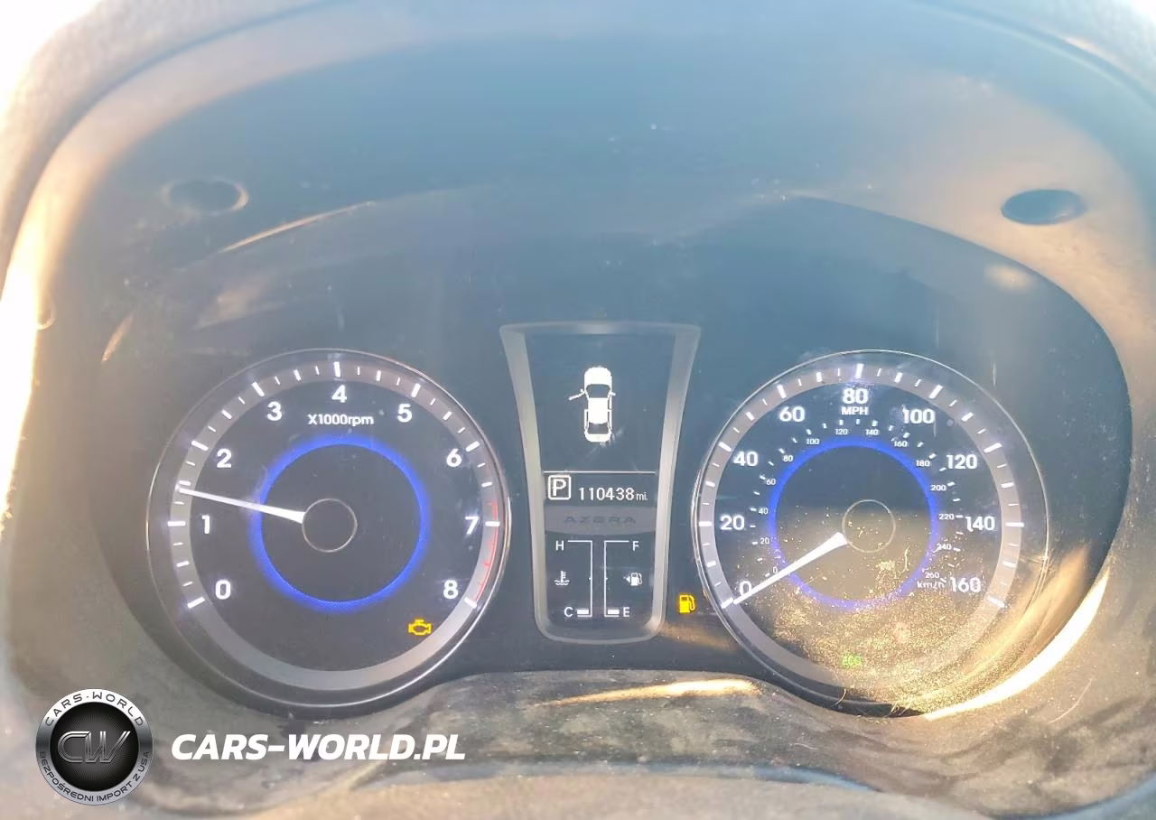 2013 Hyundai Azera VIN:KMHFG4JG7DA223415 - 9
