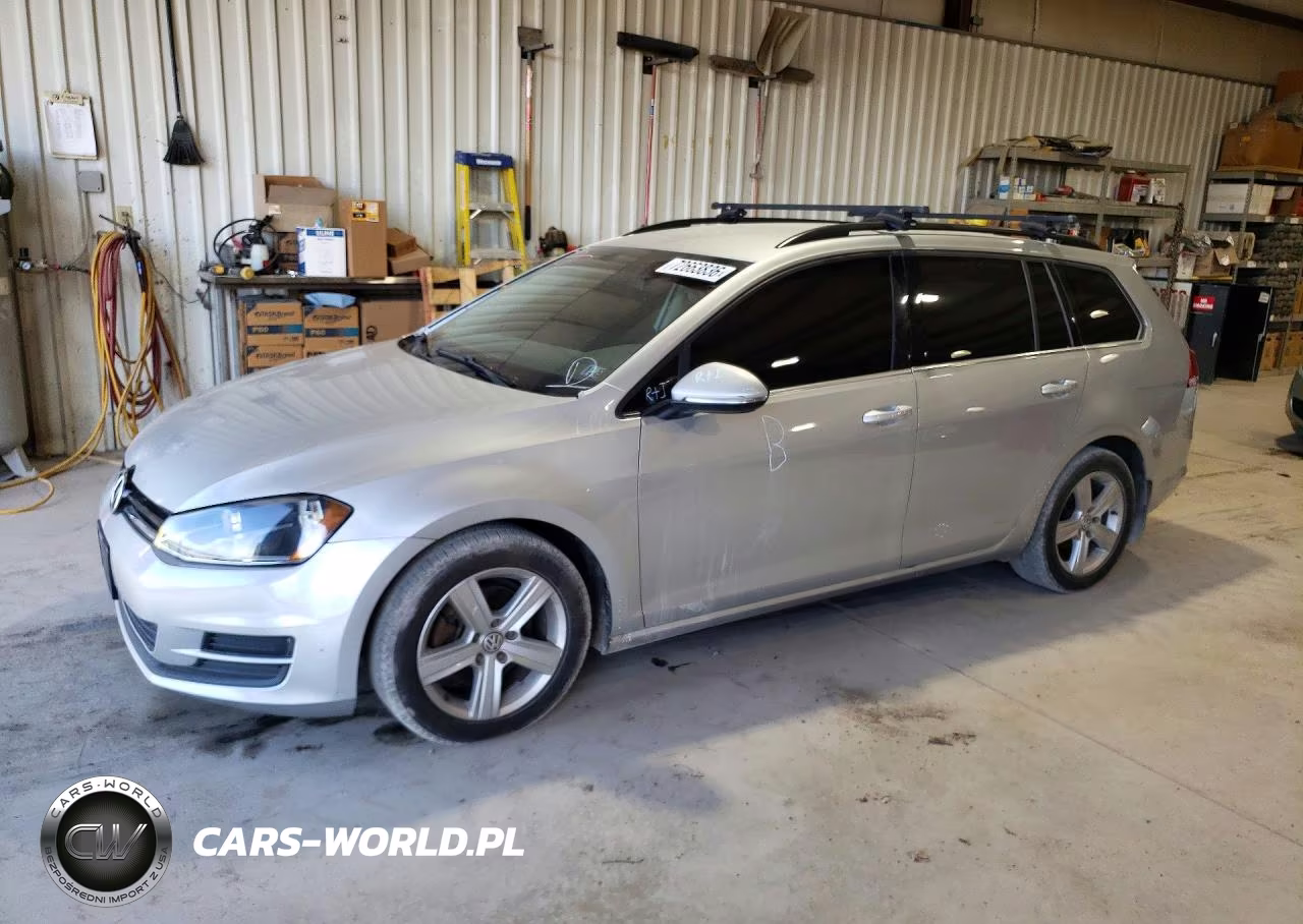 2015 Volkswagen Golf Sportwagen Tdi S VIN:3VWFA7AU5FM508243 - 1