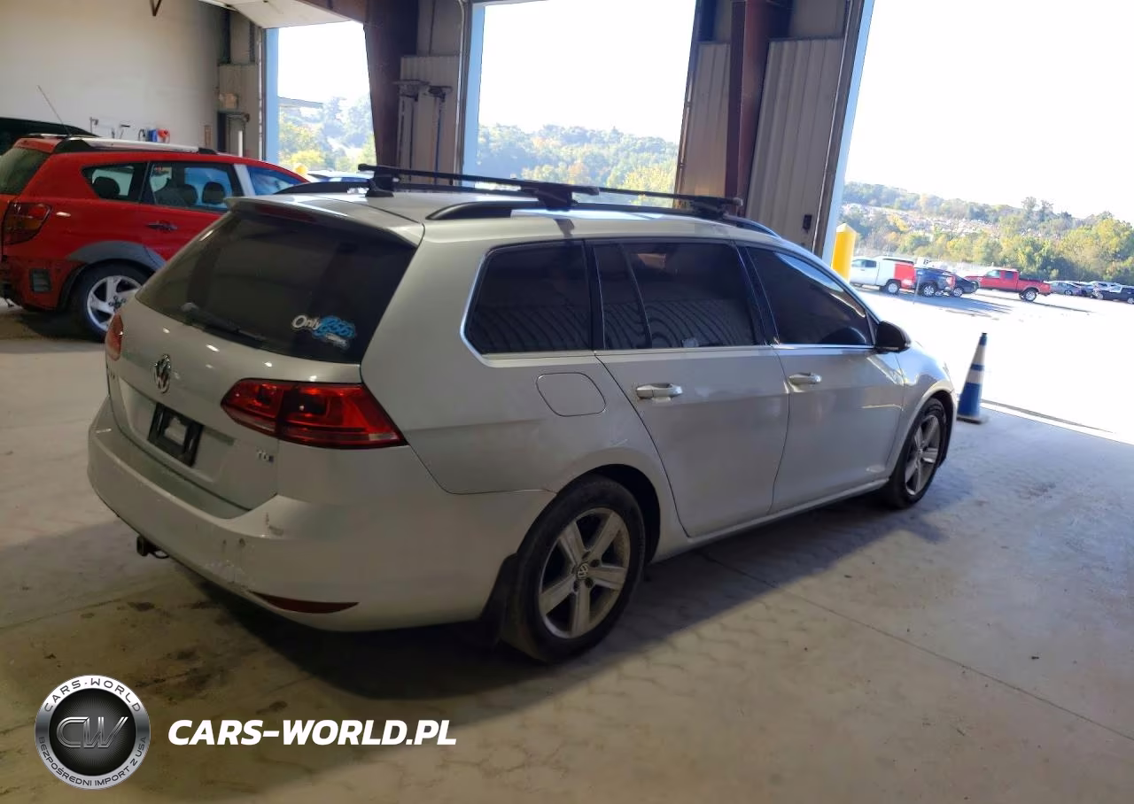 2015 Volkswagen Golf Sportwagen Tdi S VIN:3VWFA7AU5FM508243 - 3