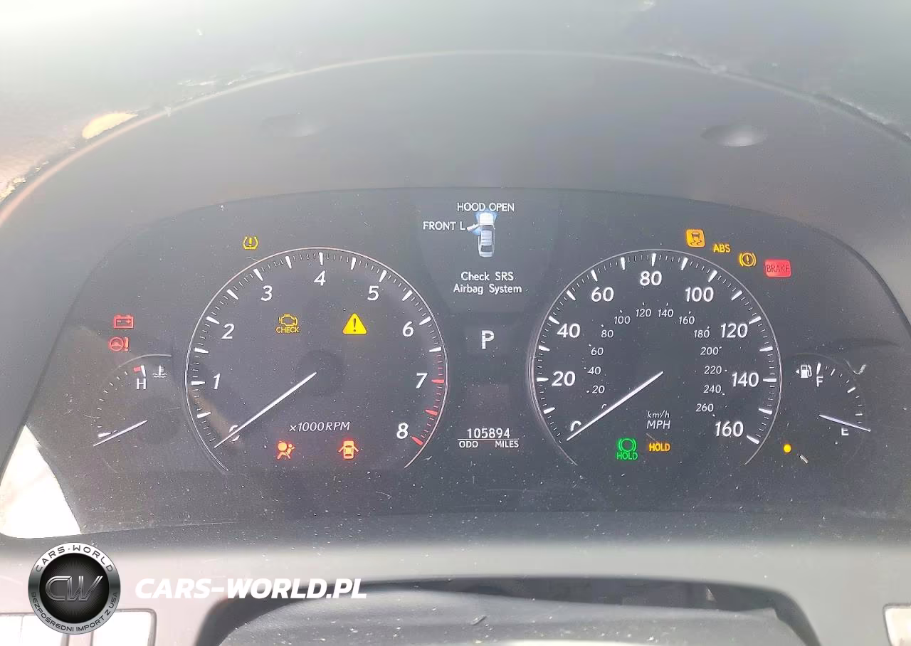 2008 Lexus Ls 460 VIN:JTHBL46FX85066569 - 9