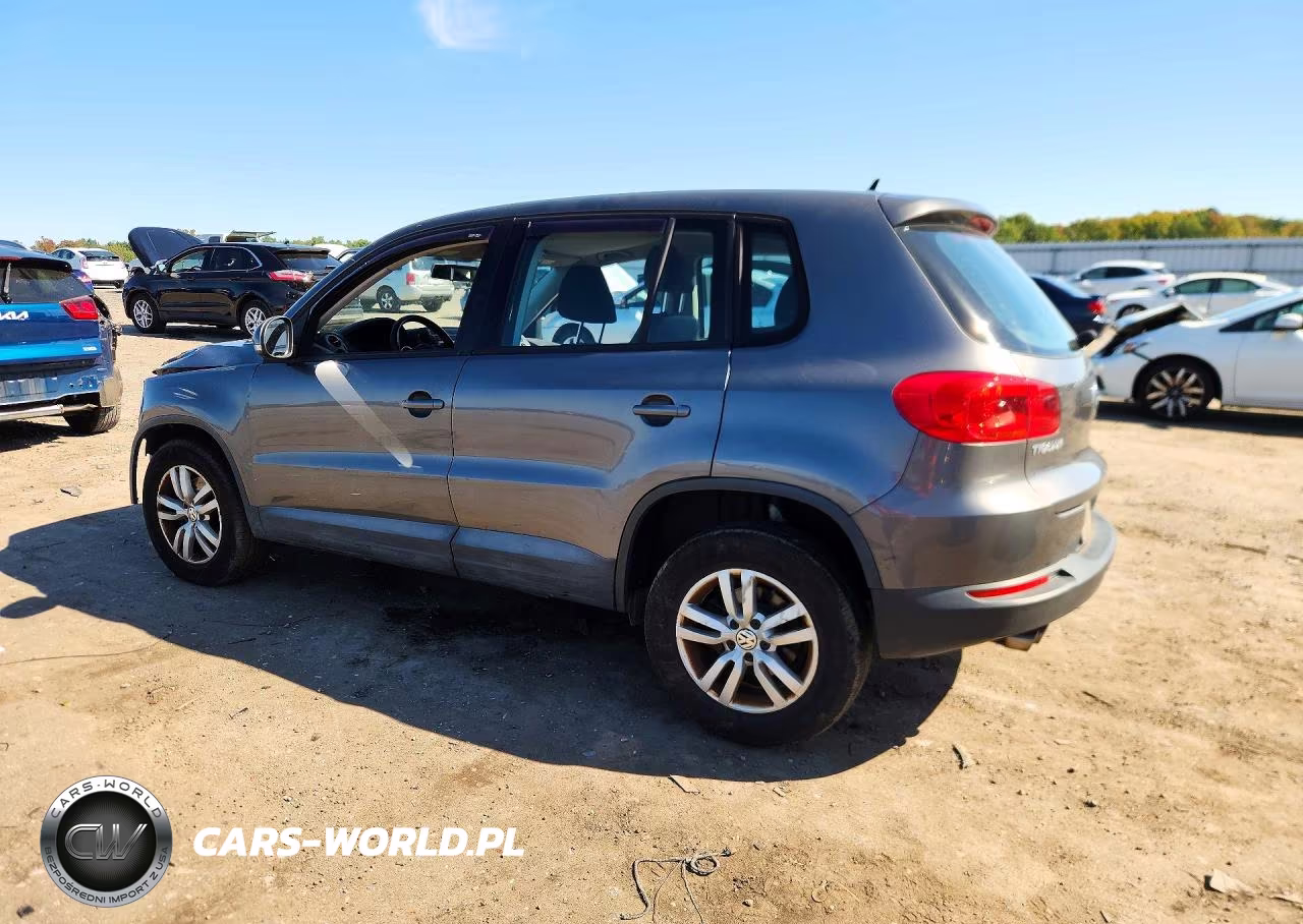 2014 Volkswagen Tiguan S VIN:WVGAV3AX8EW501866 - 2