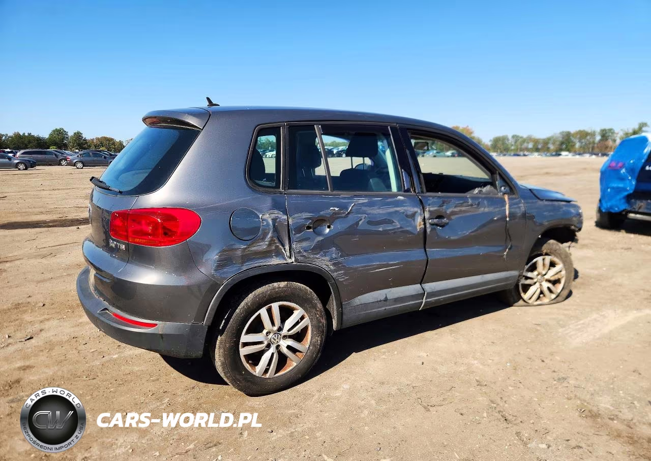 2014 Volkswagen Tiguan S VIN:WVGAV3AX8EW501866 - 3