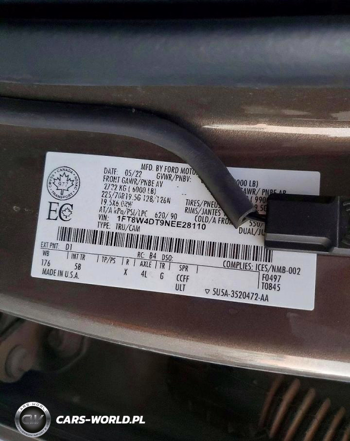 2022 Ford F450 Super Duty Utility - Service Truck VIN:1FT8W4DT9NEE28110 - 12