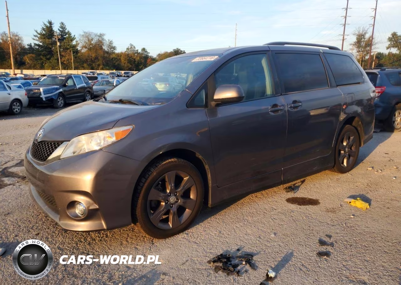 2011 Toyota Sienna Sport VIN:5TDXK3DC0BS117012 - 1