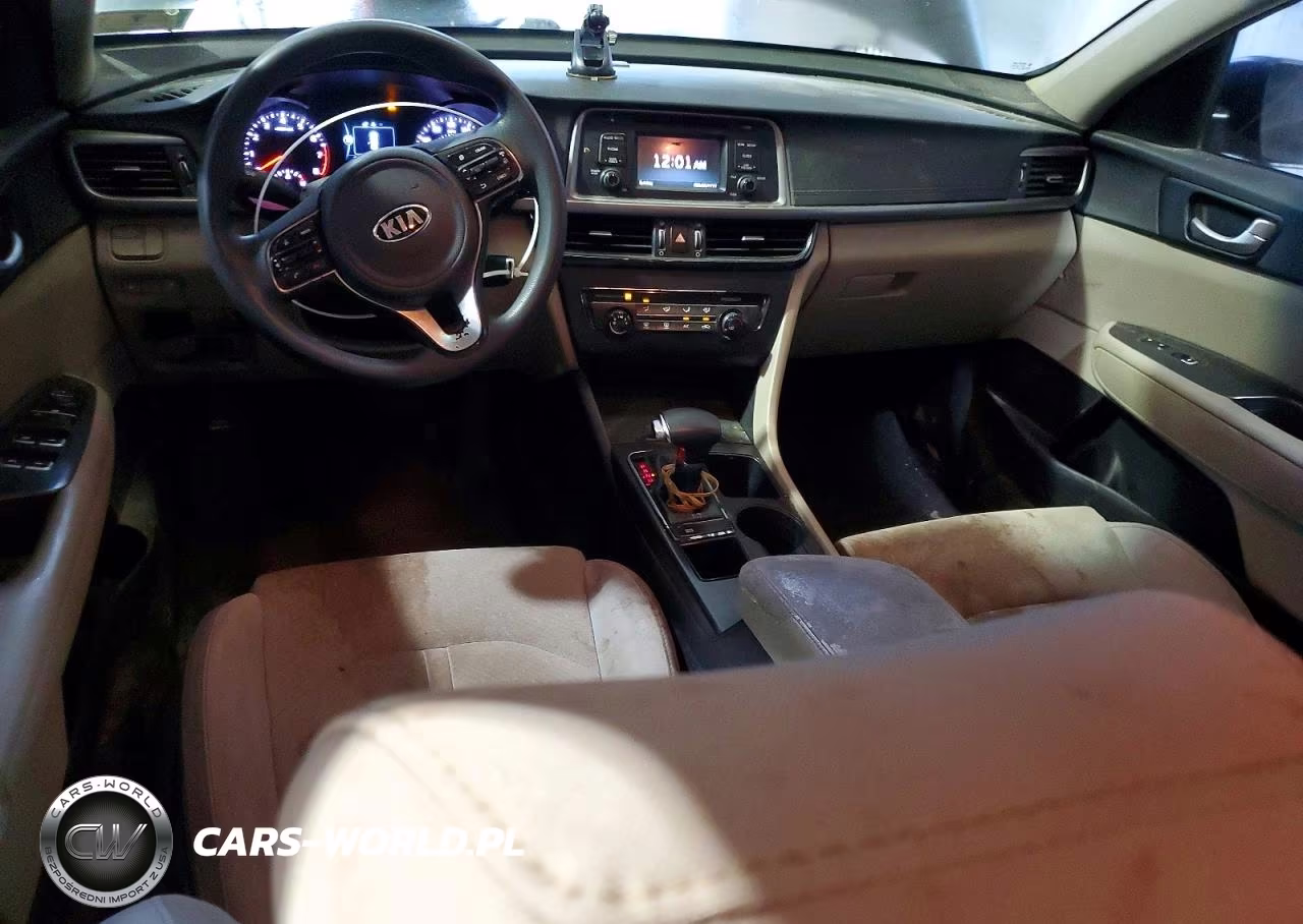 2017 Kia Optima Lx VIN:5XXGT4L31HG135937 - 8