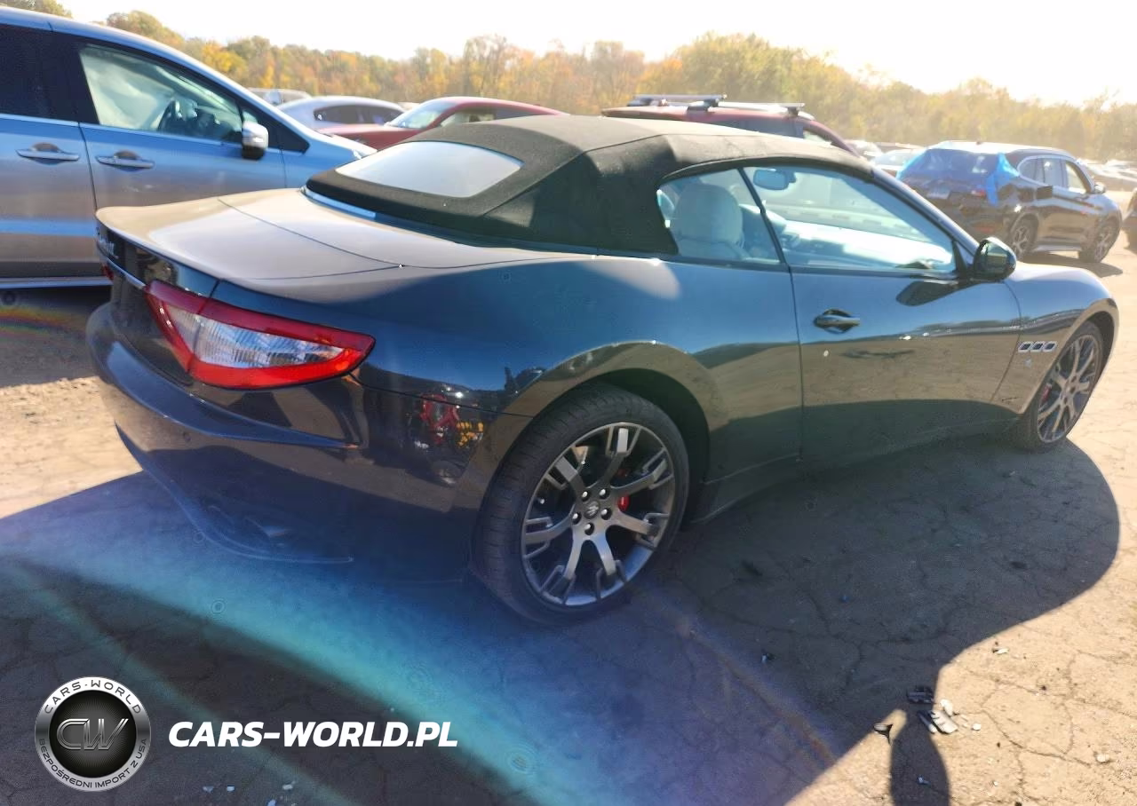 2014 Maserati Granturismo S VIN:ZAM45MMA3E0091183 - 3