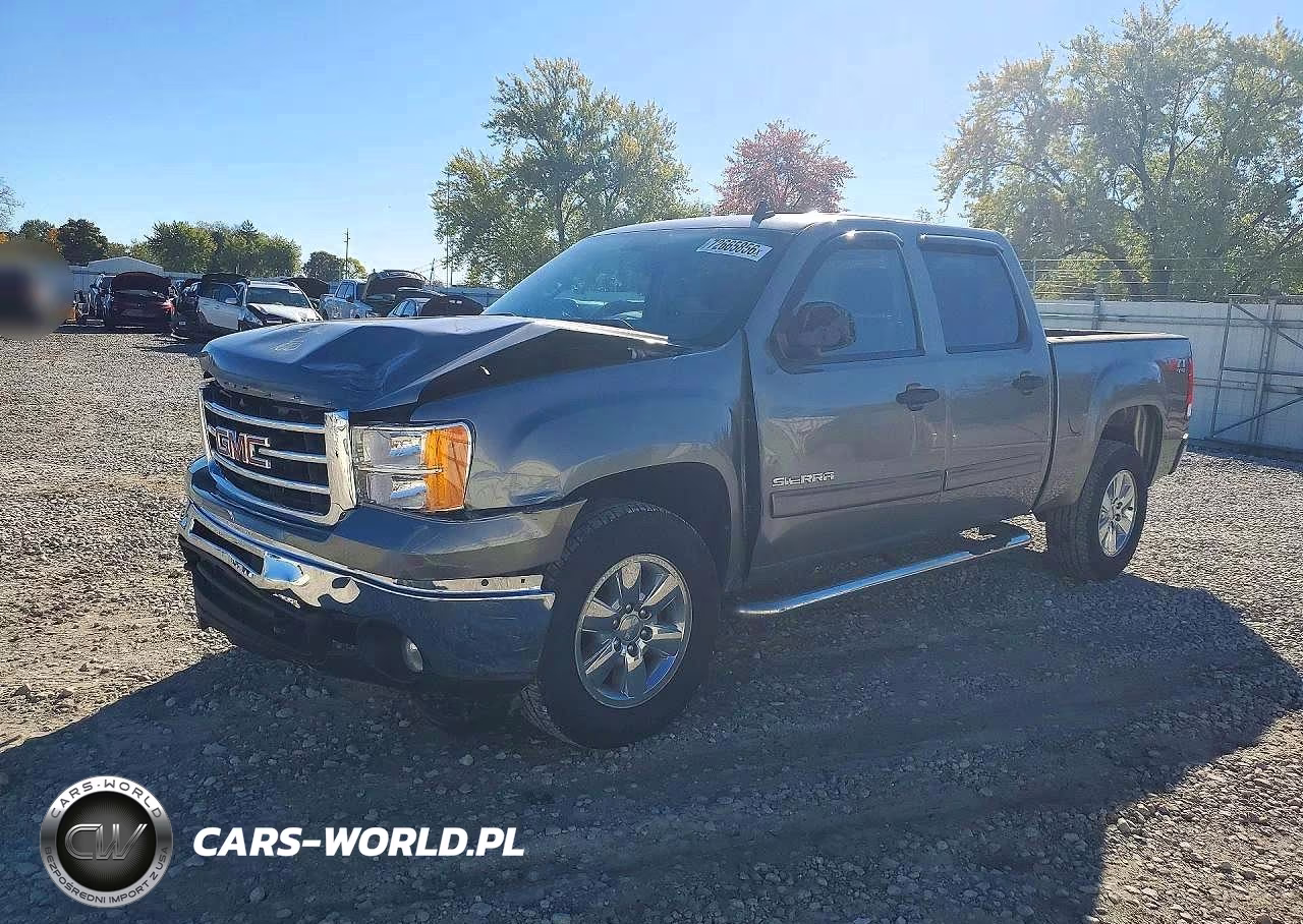 2012 GMC Sierra K1500 Sle VIN:3GTP2VE72CG265661 - 1