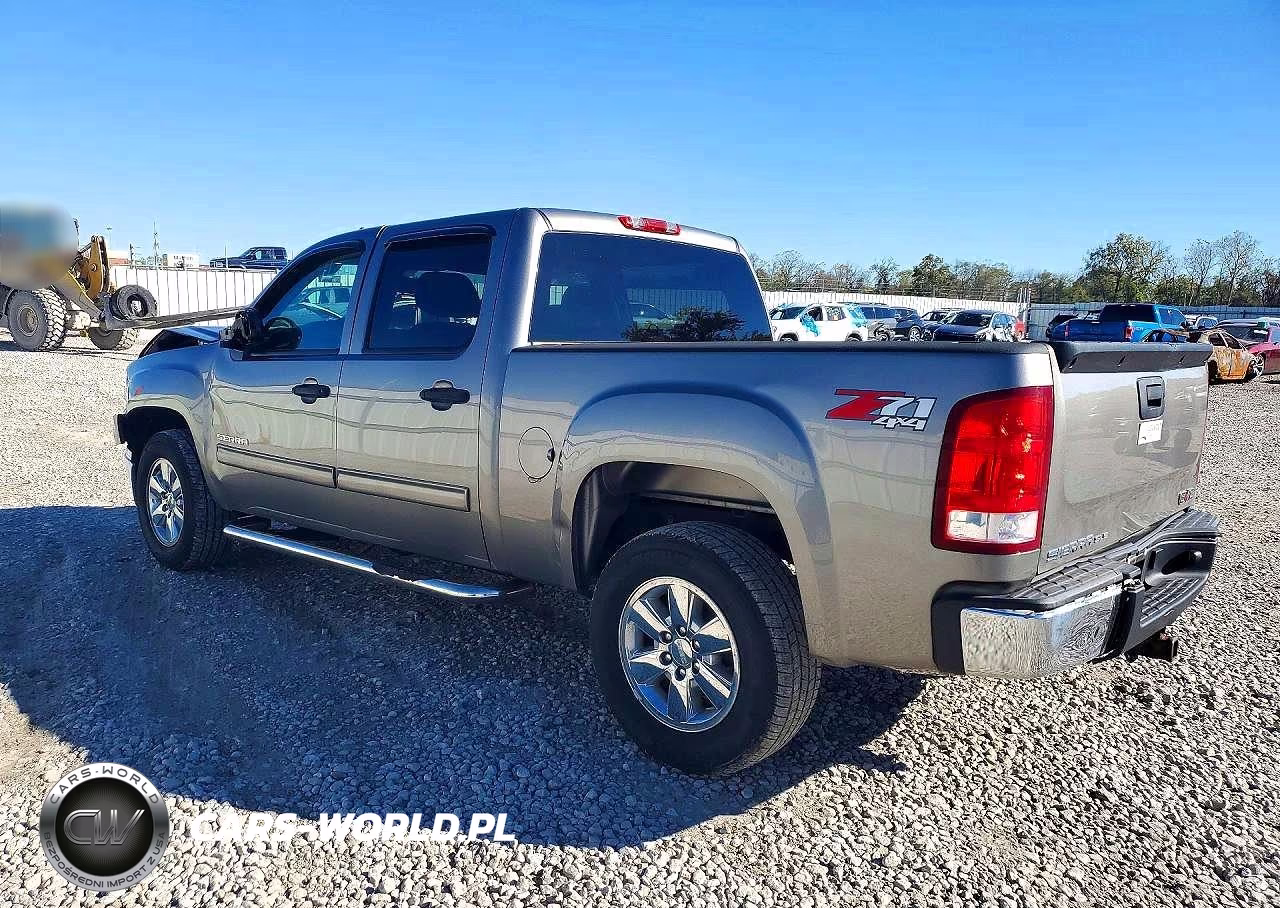 2012 GMC Sierra K1500 Sle VIN:3GTP2VE72CG265661 - 2