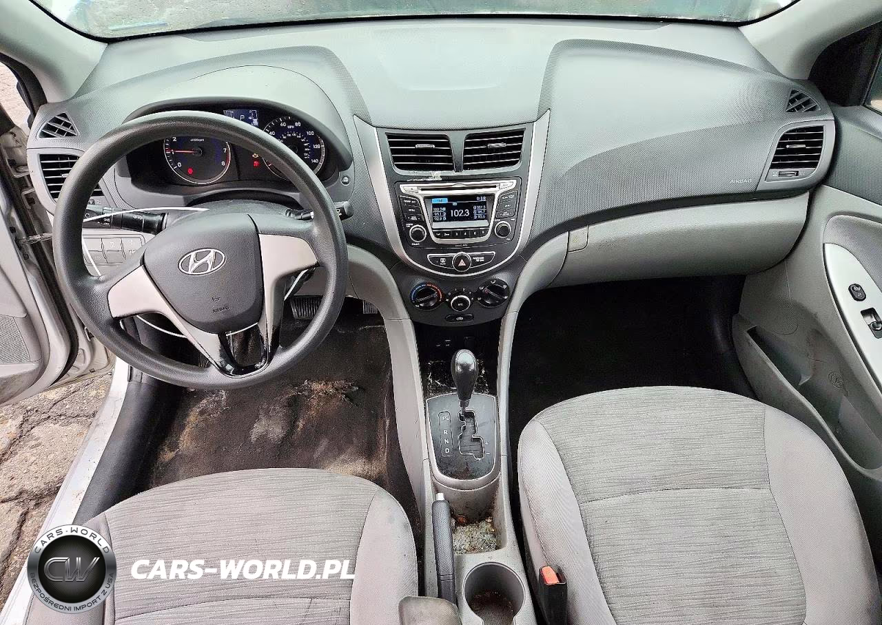 2016 Hyundai Accent Se VIN:KMHCT4AE7GU057249 - 8