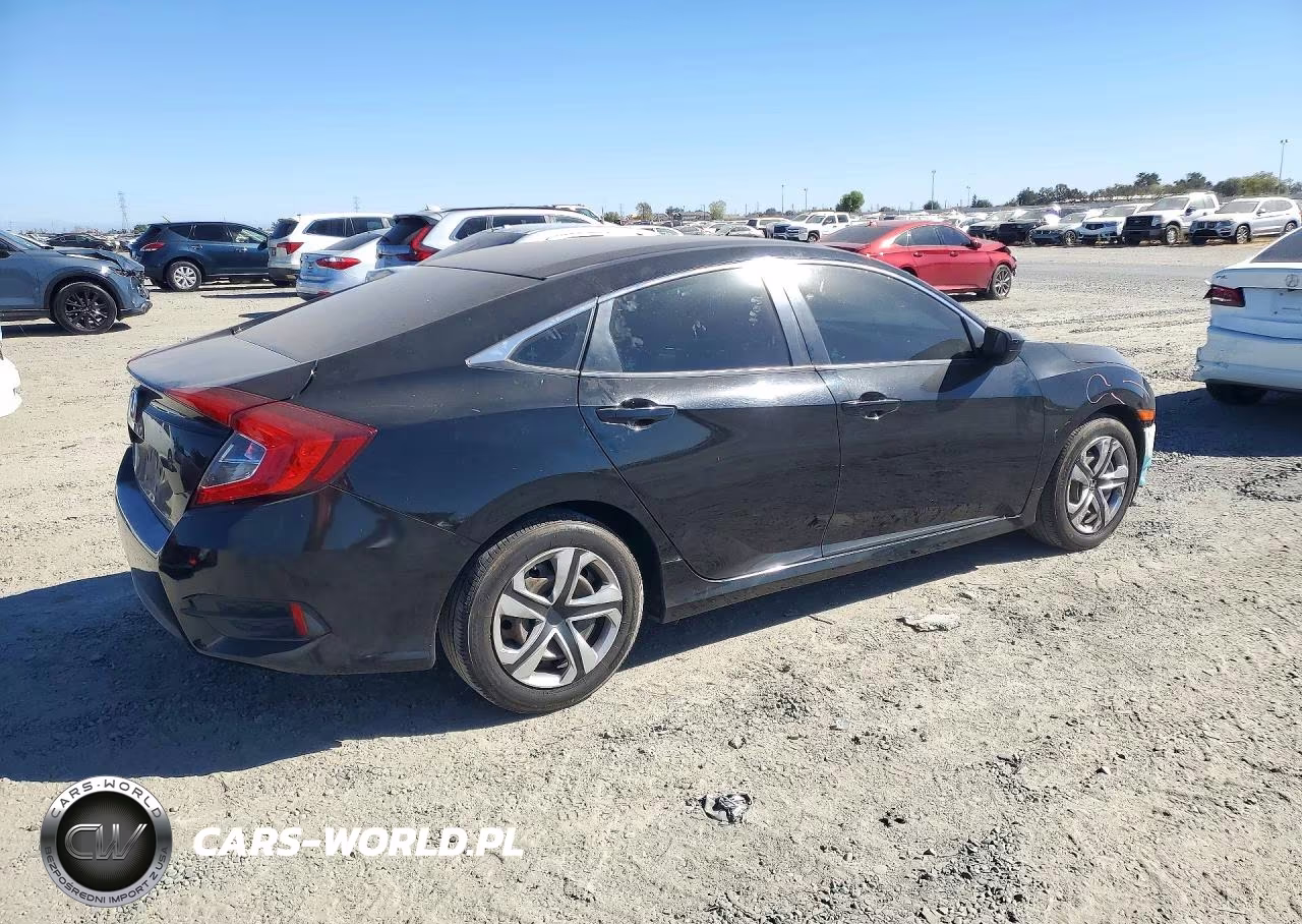 2017 Honda Civic Lx VIN:19XFC2F5XHE231409 - 3