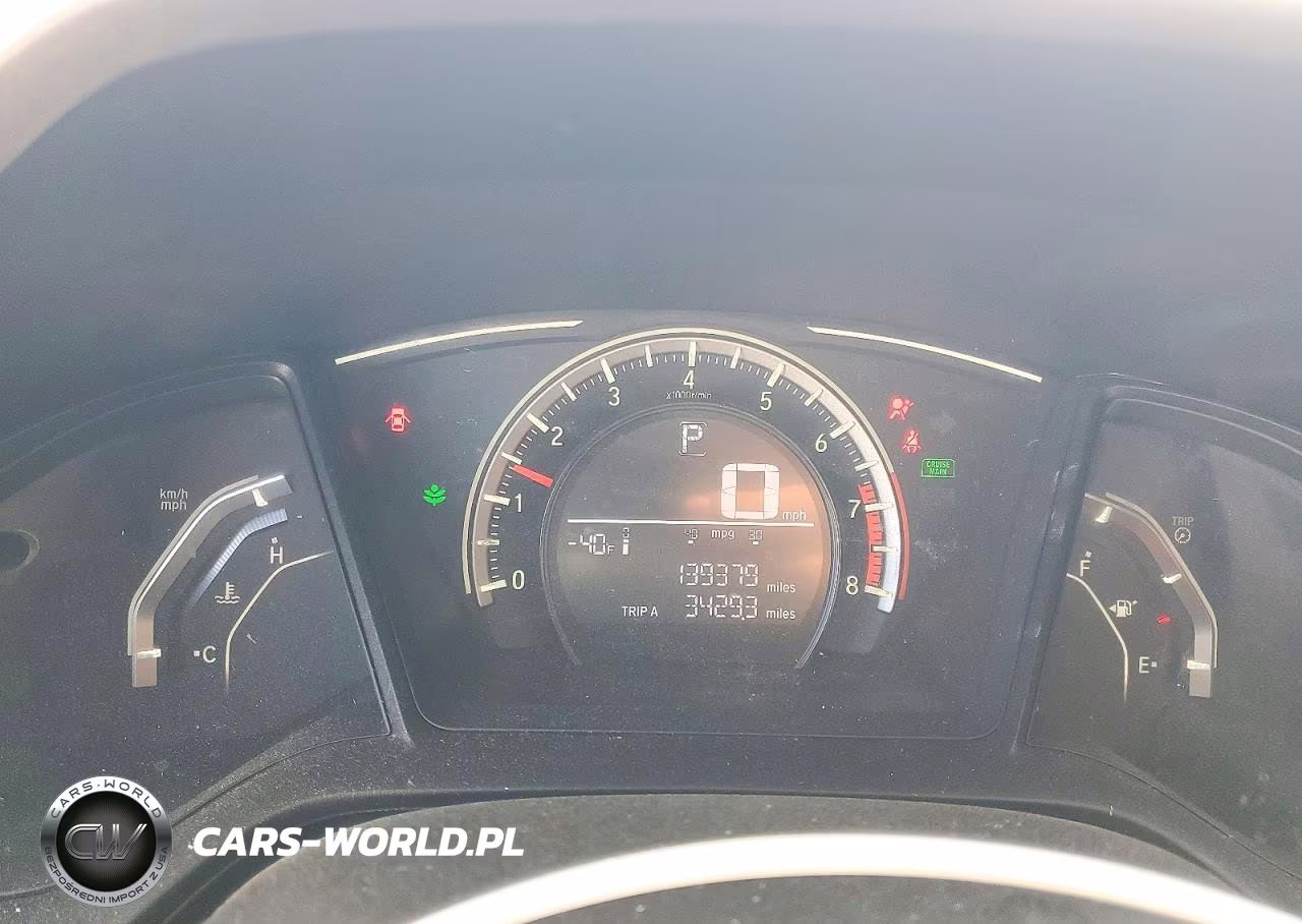 2017 Honda Civic Lx VIN:19XFC2F5XHE231409 - 9