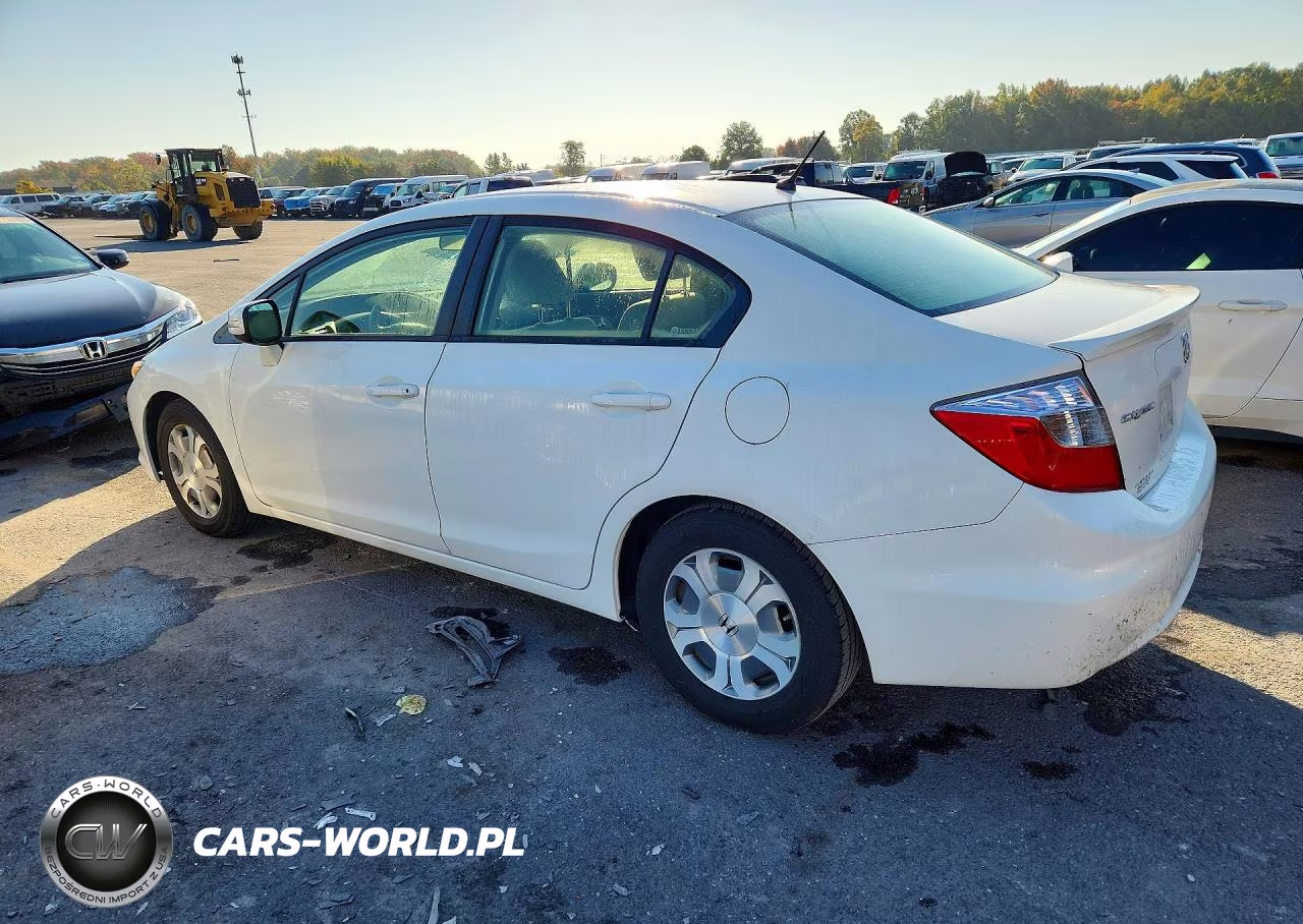 2012 Honda Civic Hybrid VIN:JHMFB4F20CS009731 - 2