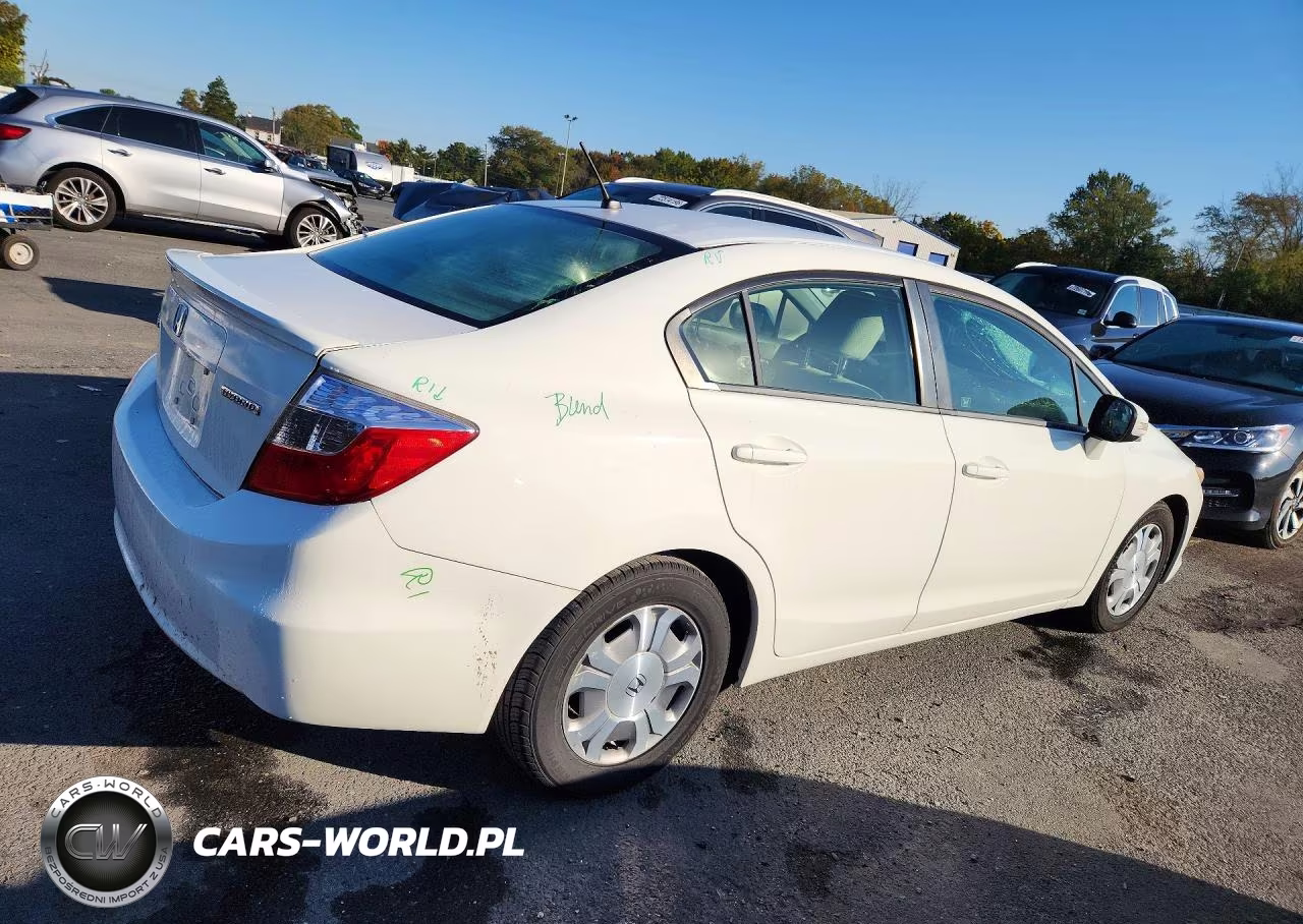 2012 Honda Civic Hybrid VIN:JHMFB4F20CS009731 - 3
