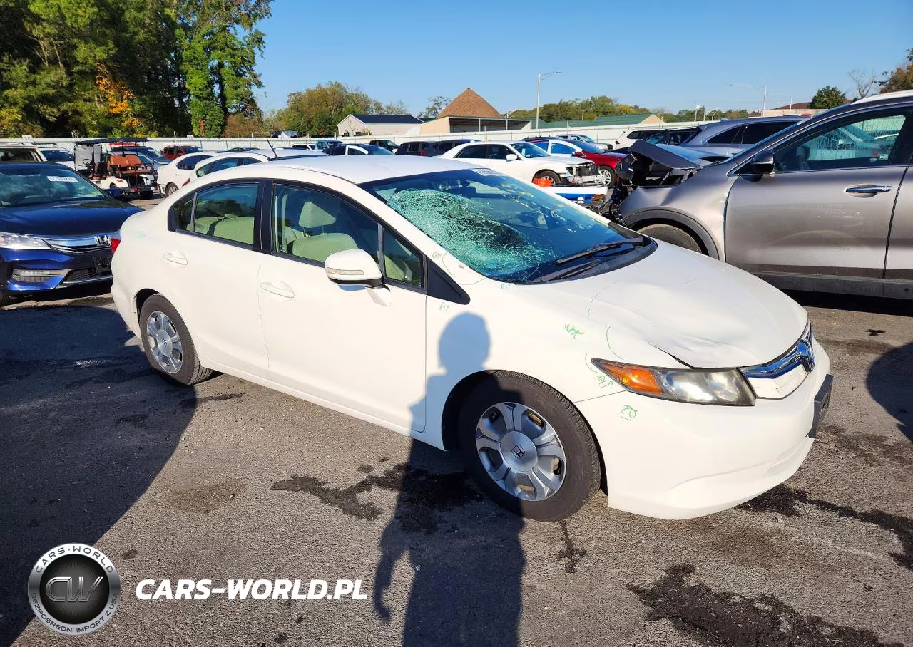2012 Honda Civic Hybrid VIN:JHMFB4F20CS009731 - 4