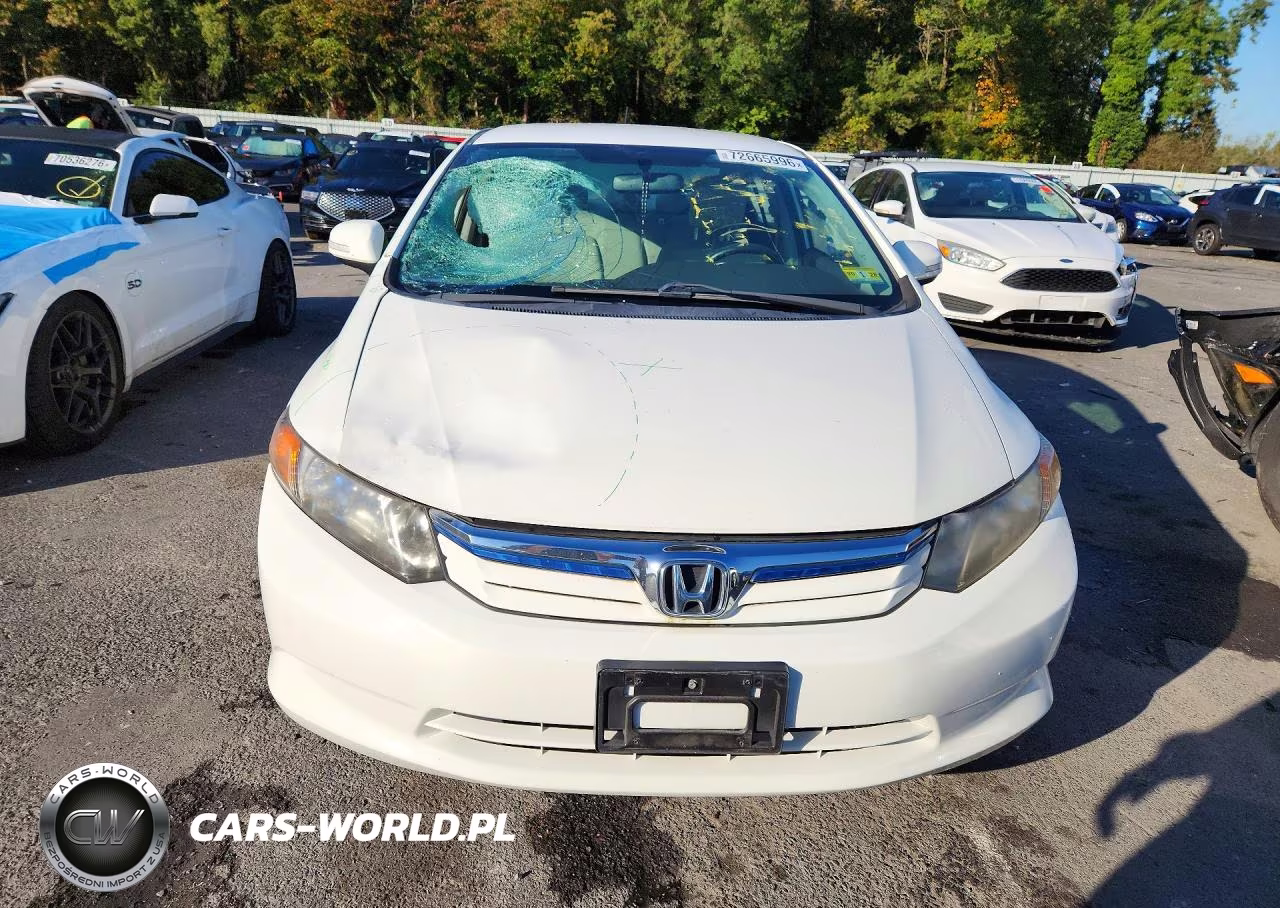 2012 Honda Civic Hybrid VIN:JHMFB4F20CS009731 - 5
